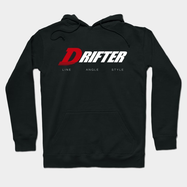 Drifter - Initial Drift Racing Hoodie by cowtown_cowboy